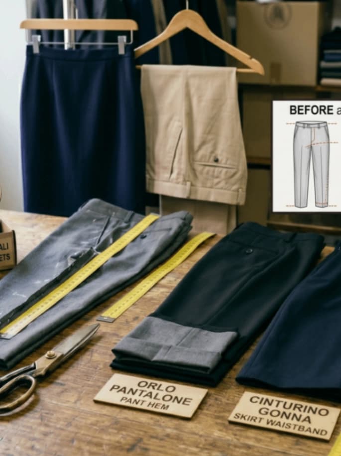 Allargare o stringere centro dietro pantaloni e gonne 2
