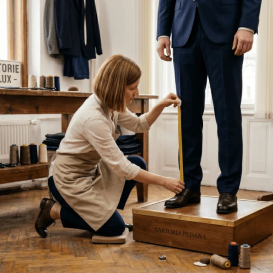 Servizio di accorcio pantalone, orlo a macchina o a mano, orlo invisibile 2
